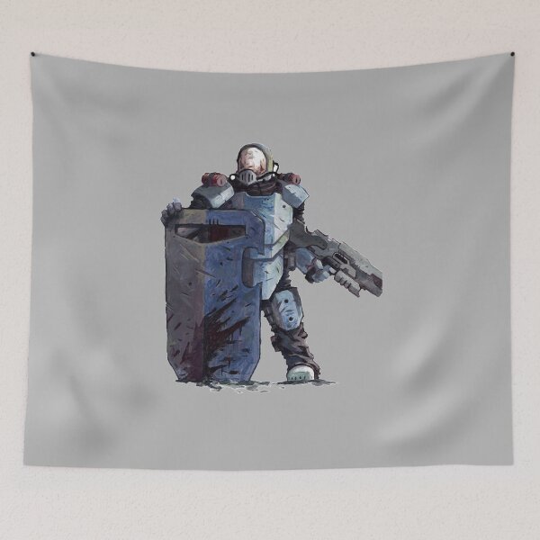 Item preview, Fight To Stay Alive Risk Of Rain Classic Fans designed and sold by CynthiaParity.