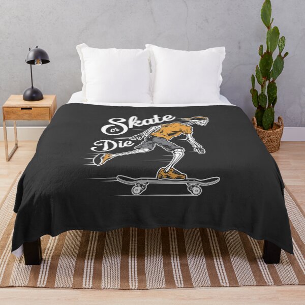 Item preview, Skate or die Skeleton Skateboard designed and sold by ZafranOnline.