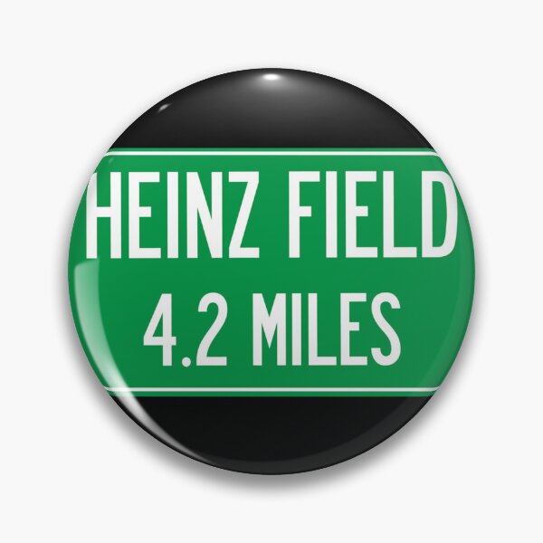 Item preview, heinz field sign Sticker designed and sold by AxelGrahama.