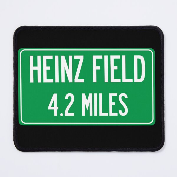 Item preview, heinz field sign Sticker designed and sold by AxelGrahama.