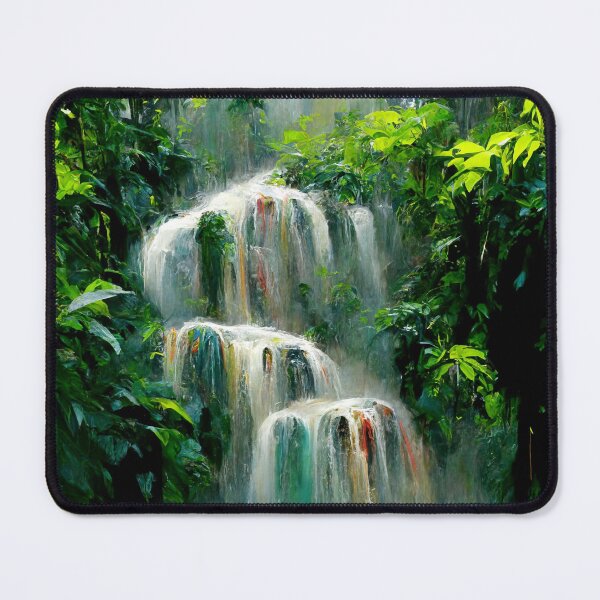 Item preview, jungle waterfall 4 designed and sold by Mike Kiev art.
