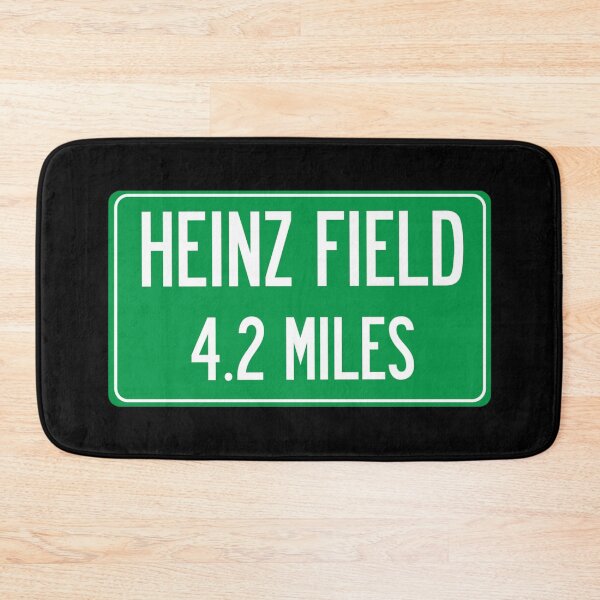 Item preview, heinz field sign Sticker designed and sold by AxelGrahama.