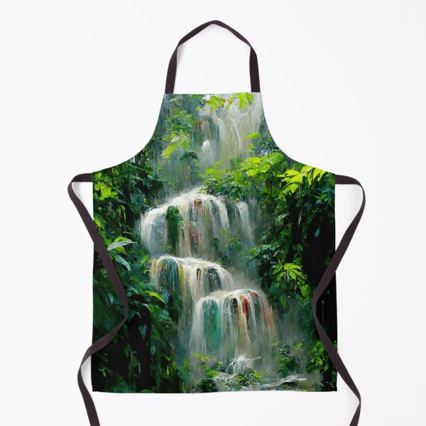 Item preview, jungle waterfall 4 designed and sold by Mike Kiev art.