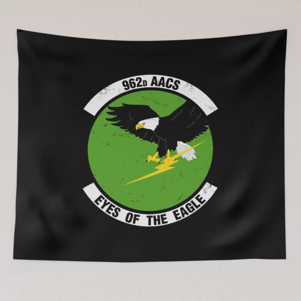 Item preview, 962nd AACS Airborne Air Control Squadron Insignia Vintage T-Shirt designed and sold by Cuksco2908.