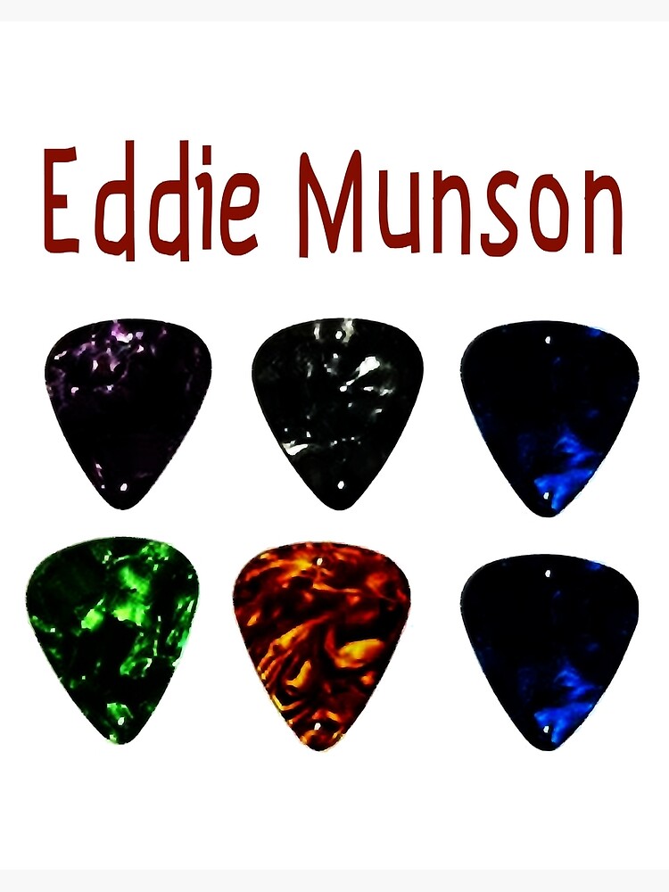 Buy Eddie Munson Guitar Pick Necklace Online in India - Etsy