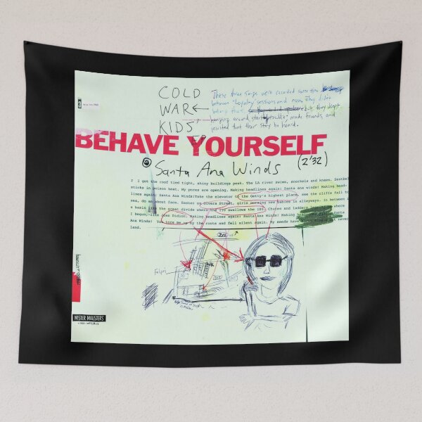 Item preview, Cold War Kids behave yourself designed and sold by JinTremblay.