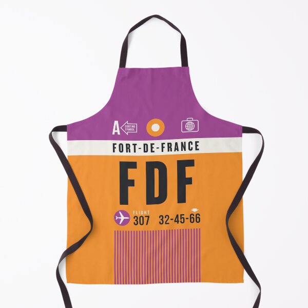 Item preview, Luggage Tag A - FDF Fort-de-France Martinique designed and sold by VoodooCircus.