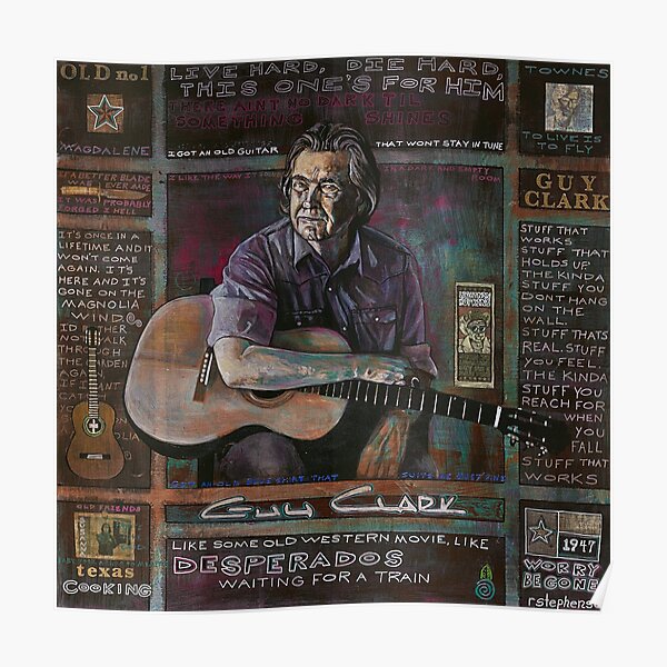 Guy Clark Poster