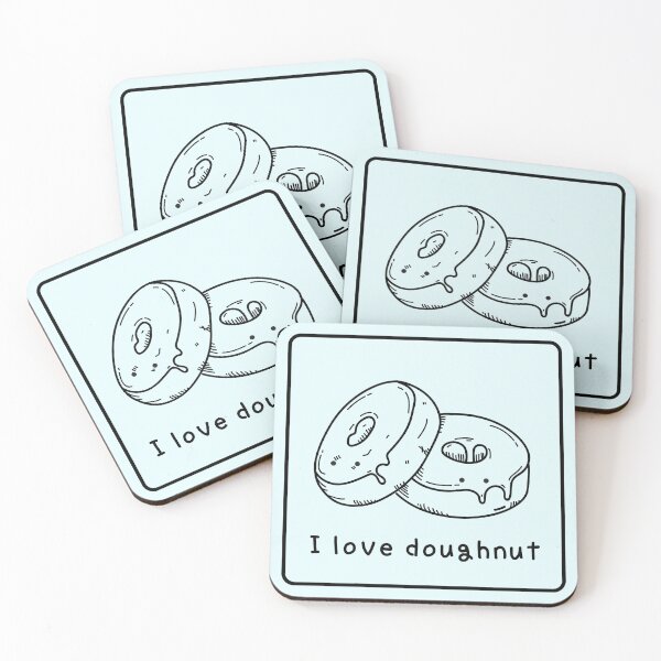 Item preview, I love doughnut, donut designed and sold by zzzozzo.