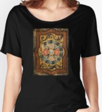 medieval wood painting Women's Relaxed Fit T-Shirt