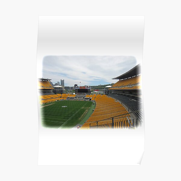 Pittsburgh Steelers Heinz Field Sketch Magnet