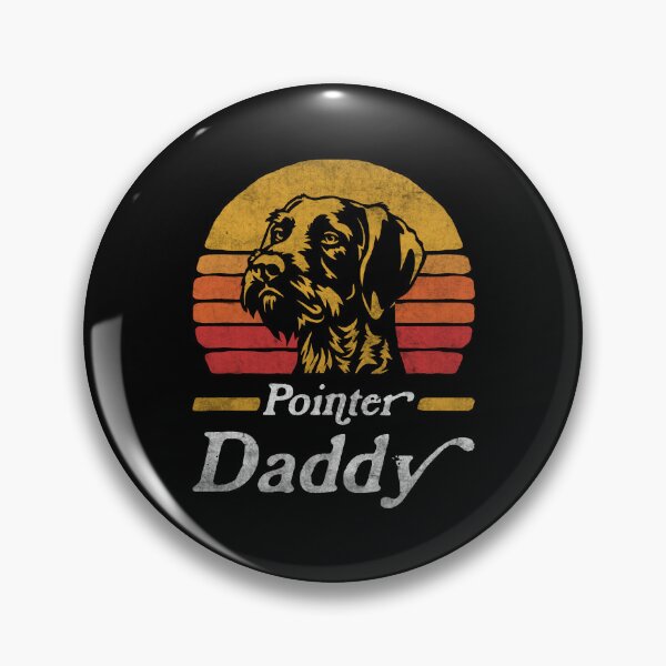 Item preview, Retro Vintage German Wirehaired Pointer Daddy designed and sold by More Cute Dogs.