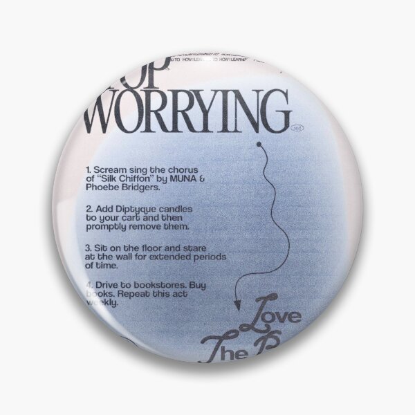 Item preview, stop worrying designed and sold by Sheila Langarita.