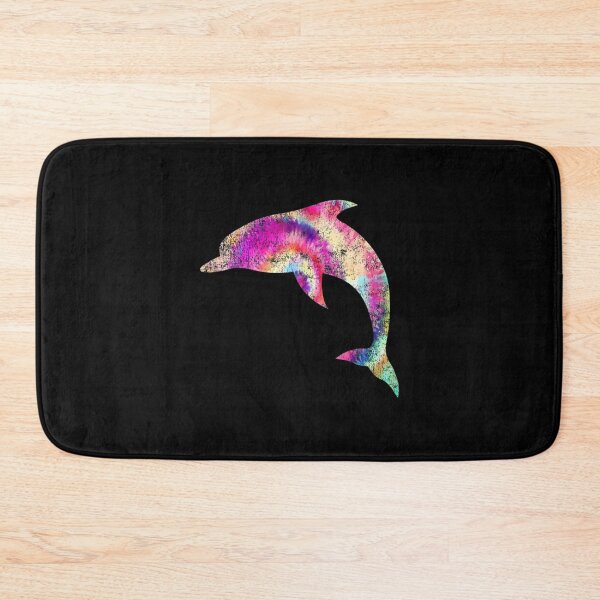 Item preview, Cool Tie Dye Dolphin Silhouette Artwork designed and sold by VanaMarco.