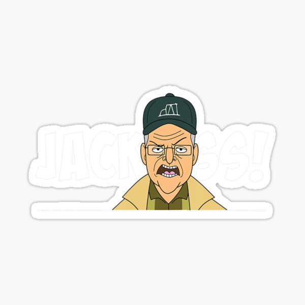 "Corner Gas Oscar's Catchphrase In White" Sticker for Sale by VanaMarco
