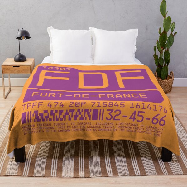 Item preview, Luggage Tag C - FDF Fort-de-France Martinique designed and sold by VoodooCircus.