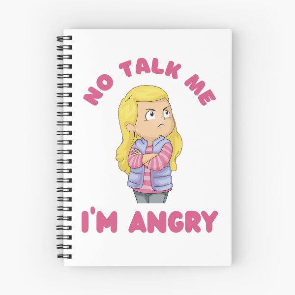 Item preview, No talk me I'm angry designed and sold by MudPuppet.