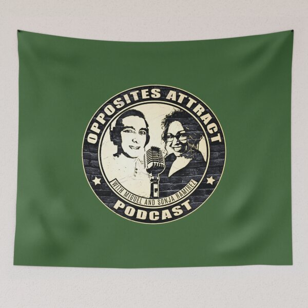 Item preview, Mens Opposites Attract Podcast Color designed and sold by VanaMarco.