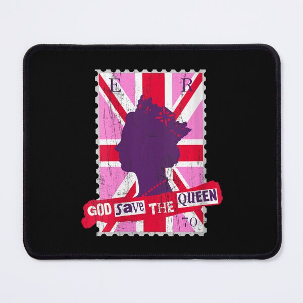 Item preview, Womens Gay Pride God Save The Queen Rainbow Flag V-Neck designed and sold by VanaMarco.