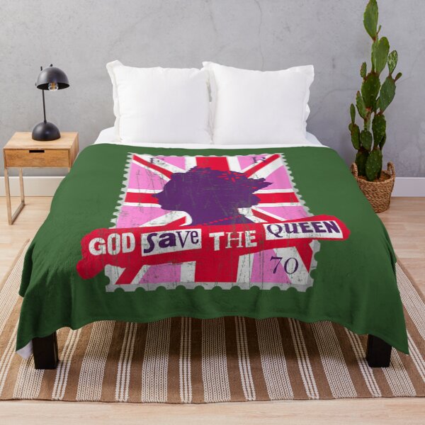 Item preview, Womens Gay Pride God Save The Queen Rainbow Flag V-Neck designed and sold by VanaMarco.