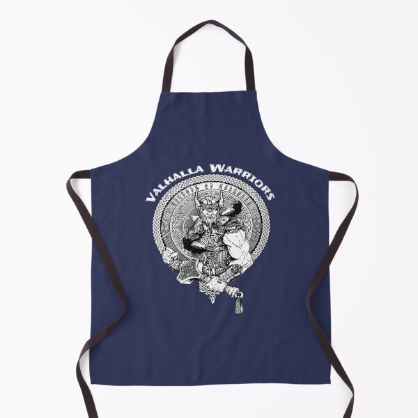 Item preview, Womens Valhalla Warriors Berserker Vikings Odin Ragnar Backprint V-Neck designed and sold by VanaMarco.