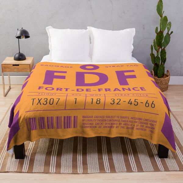 Item preview, Luggage Tag D - FDF Fort-de-France Martinique designed and sold by VoodooCircus.
