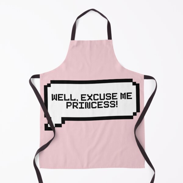 Item preview, Well Excuse Me Princess Video Game Quotes Pixelated Speech Bubble designed and sold by everything4eva.