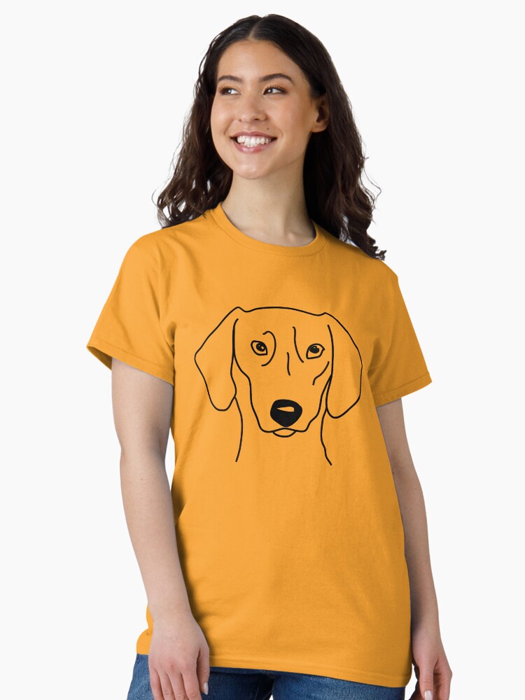 Thumbnail 2 von 7, Classic T-Shirt, dackel, dachshund designt und verkauft von dog-shirt.
