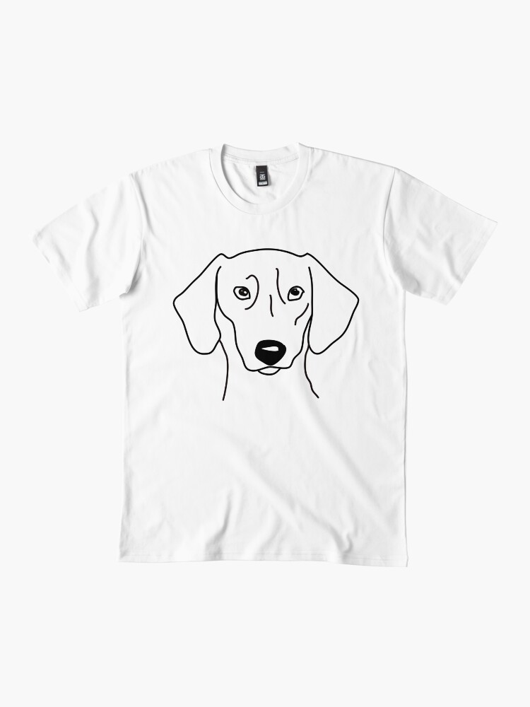 Thumbnail 2 von 4, Premium T-Shirt, dackel, dachshund designt und verkauft von dog-shirt.