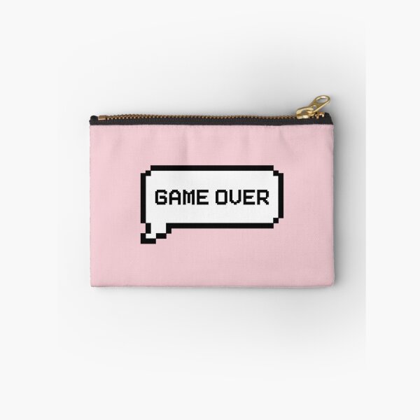 Item preview, GAME OVER Video Game Quotes Pixelated Speech Bubble designed and sold by everything4eva.