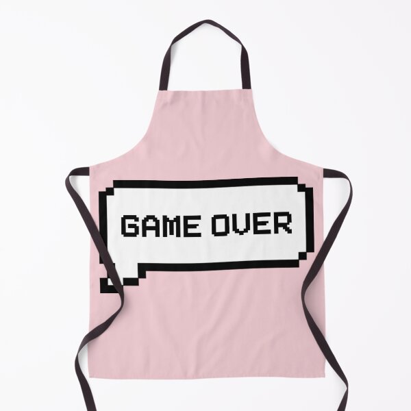 Item preview, GAME OVER Video Game Quotes Pixelated Speech Bubble designed and sold by everything4eva.