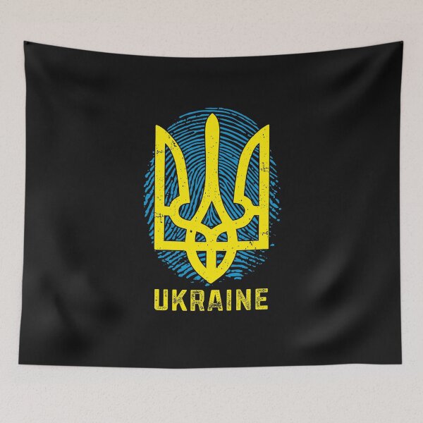 Item preview, Ukrainian DNA Flag Of Ukraine Finger Print Ukrainian Pride Gift  designed and sold by alenaz.
