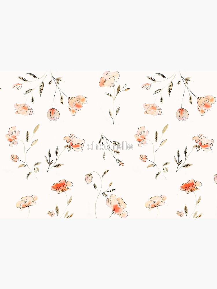 Watercolor Floral Pattern by chotnelle