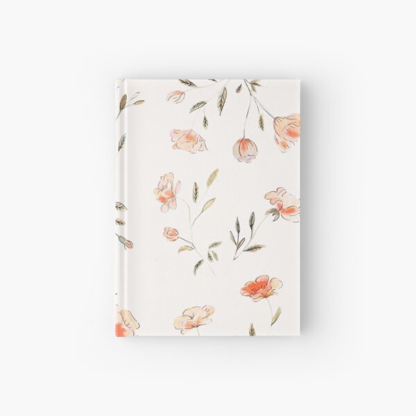 Watercolor Floral Pattern Hardcover Journal