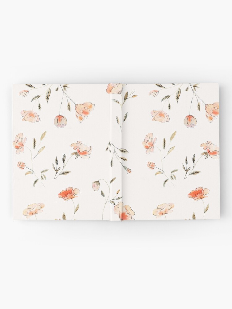 Alternate view of Watercolor Floral Pattern Hardcover Journal