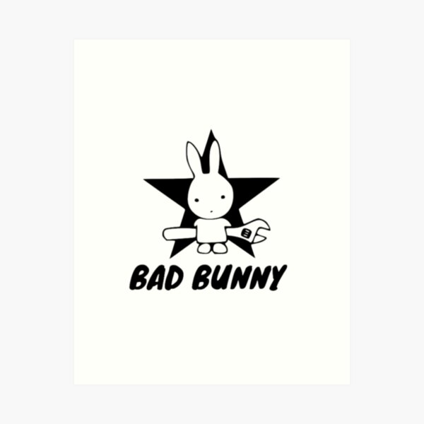 Bad Bunny Dodgers 55 cute | Photographic Print