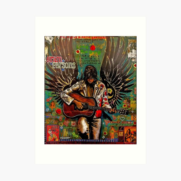 Gram Parsons Art Print