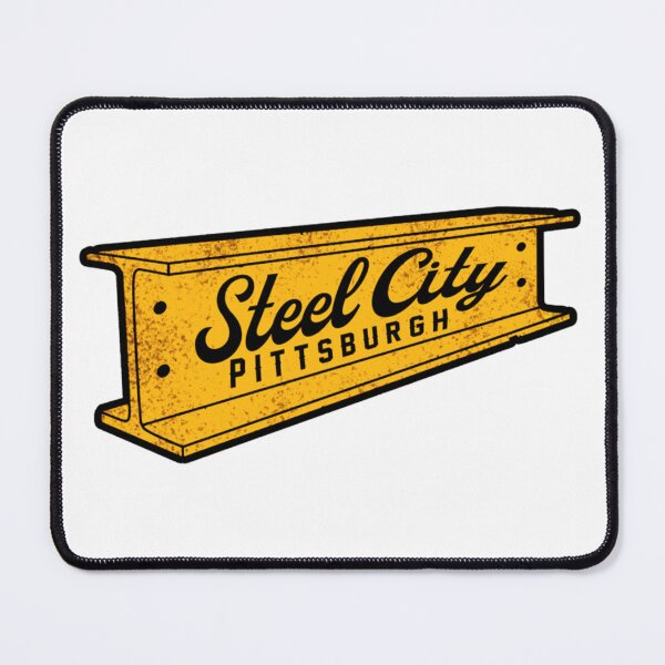 Item preview, STEEL CITY PITTSBURGH SHIRT AND STICKER Essential T-Shirt designed and sold by AxelGrahama.