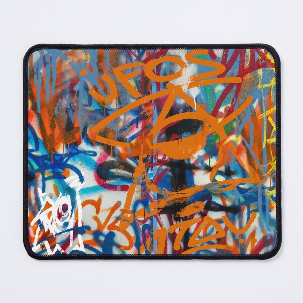Item preview, Urban Whimsy Street Graffiti Print  designed and sold by JoyforU.