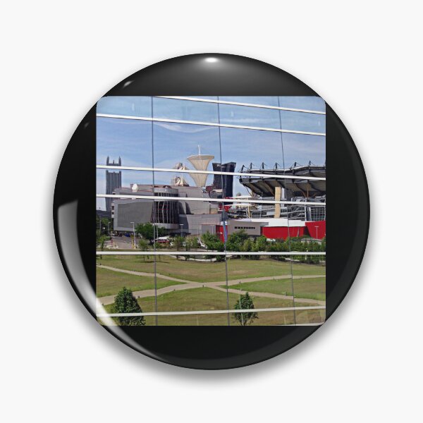Item preview, Reflections of Heinz Field Throw Pillow designed and sold by AxelGrahama.
