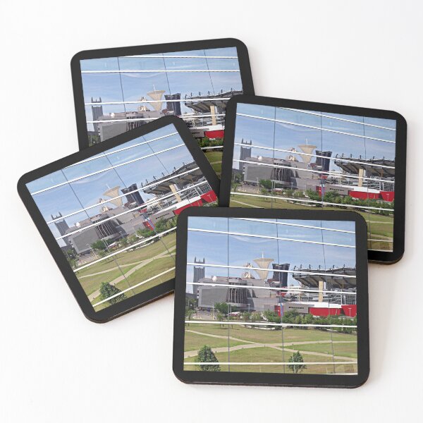 Item preview, Reflections of Heinz Field Throw Pillow designed and sold by AxelGrahama.