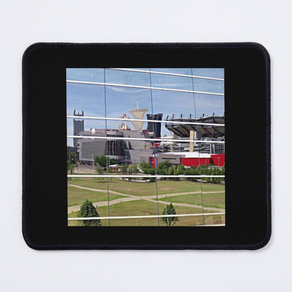 Item preview, Reflections of Heinz Field Throw Pillow designed and sold by AxelGrahama.