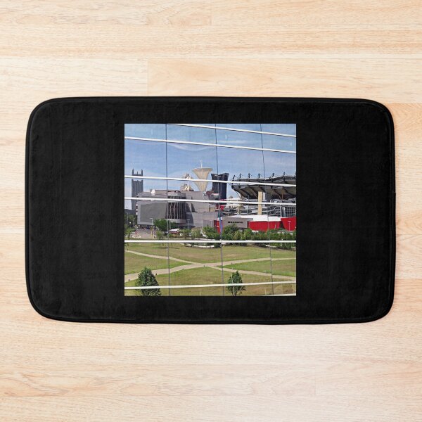 Item preview, Reflections of Heinz Field Throw Pillow designed and sold by AxelGrahama.