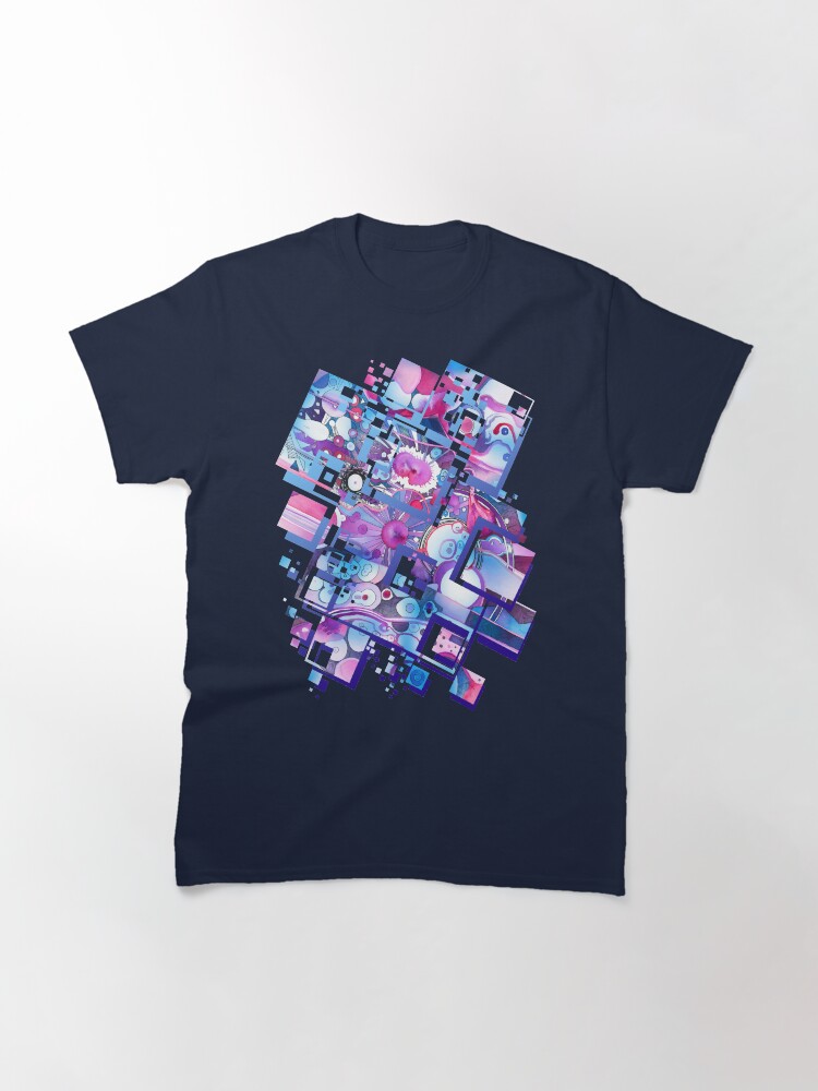 Thumbnail 3 of 7, Classic T-Shirt, Perfect Once Along The Way - Watercolor designed and sold by jeffjag.