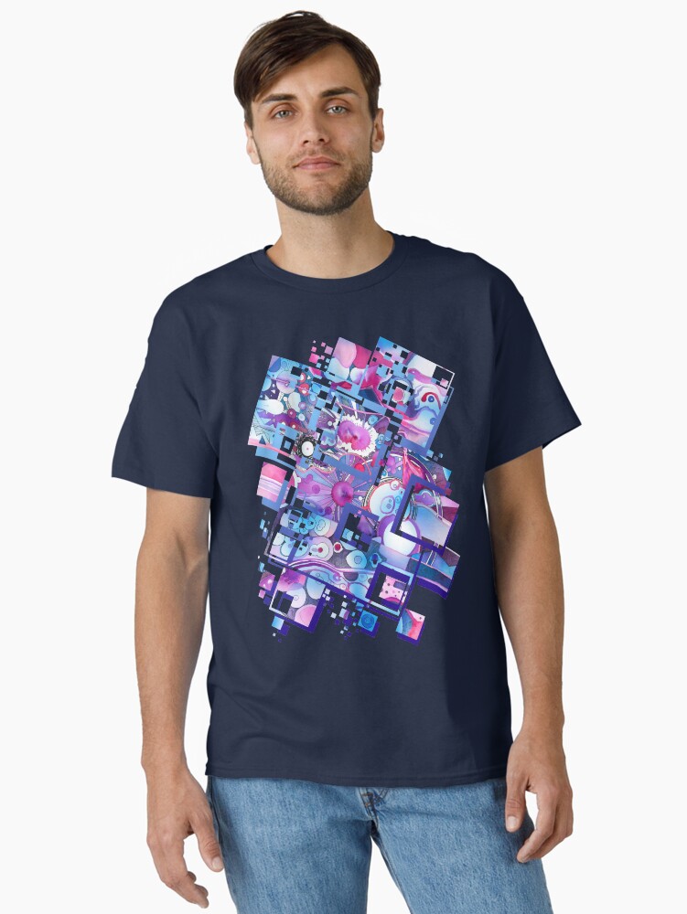 Thumbnail 2 of 7, Classic T-Shirt, Perfect Once Along The Way - Watercolor designed and sold by jeffjag.