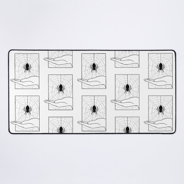Item preview, Dangling Spider Black Line Art designed and sold by ObsidianDaz.