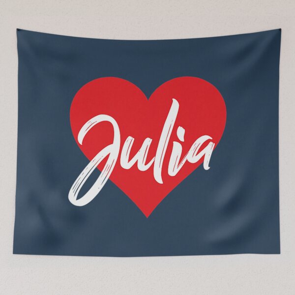 Item preview, Amo a Julia Primer Nombre Yo Corazón designed and sold by YangPero.