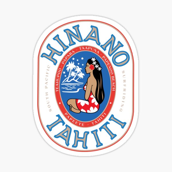 LOGO OVALE HINANO Sticker