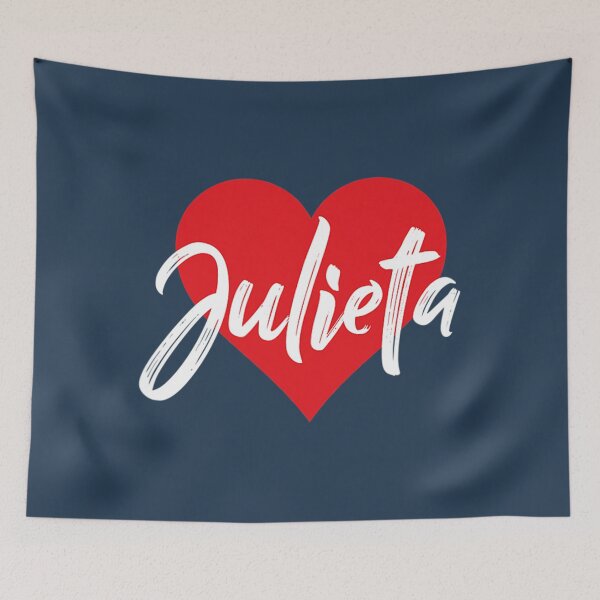 Item preview, Amo a Julieta Primer Nombre Yo Corazón designed and sold by YangPero.