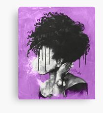 A Natural Affair PURPLE Canvas Print